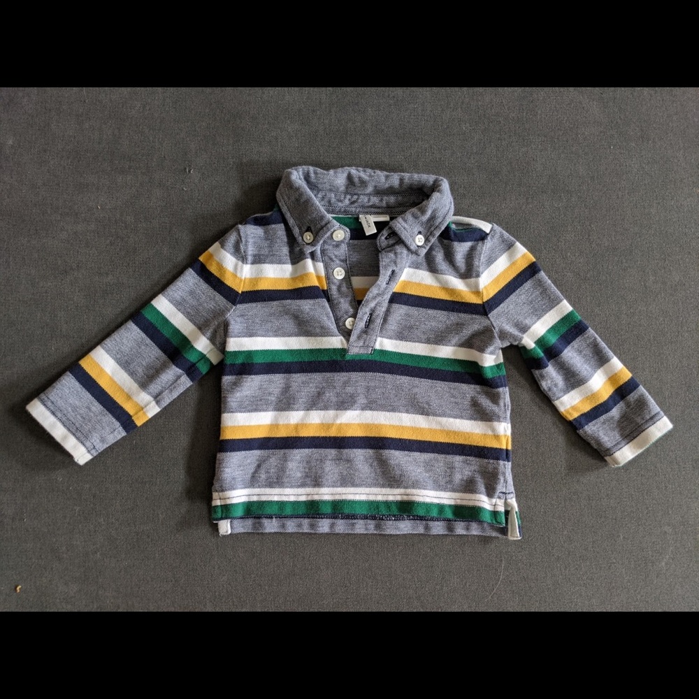 Janie and Jack Boy’s Polo - Picture 1 of 1